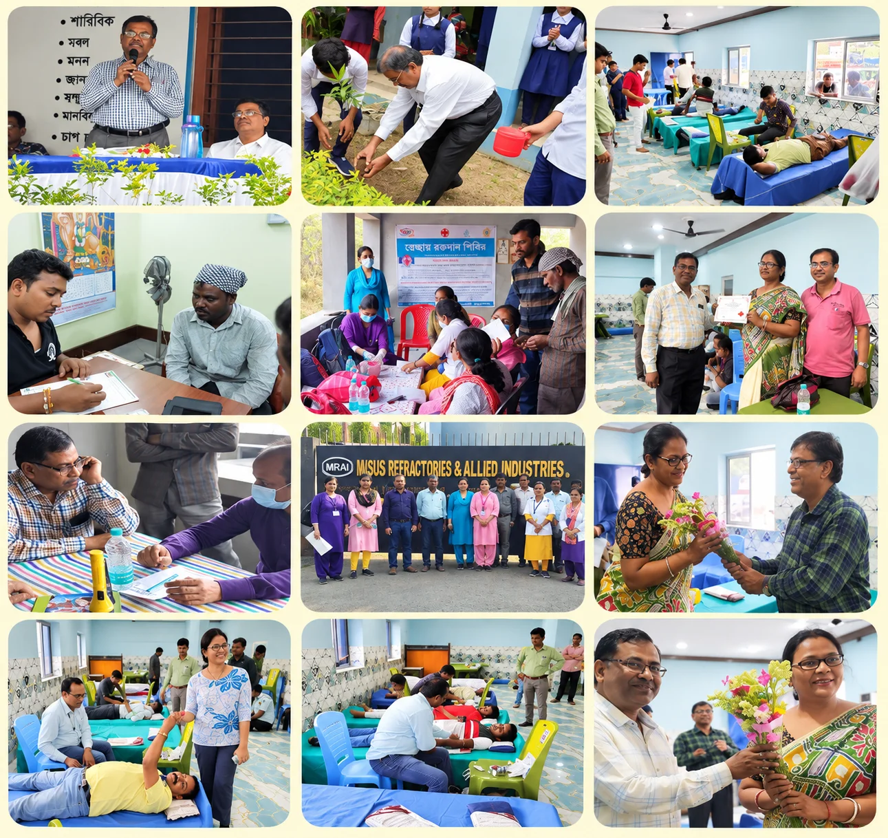 Community Development Programs & Blood Donation