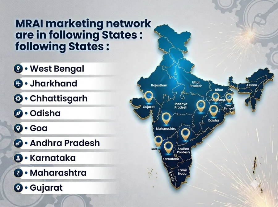 MRAI Marketing Network Map Across India