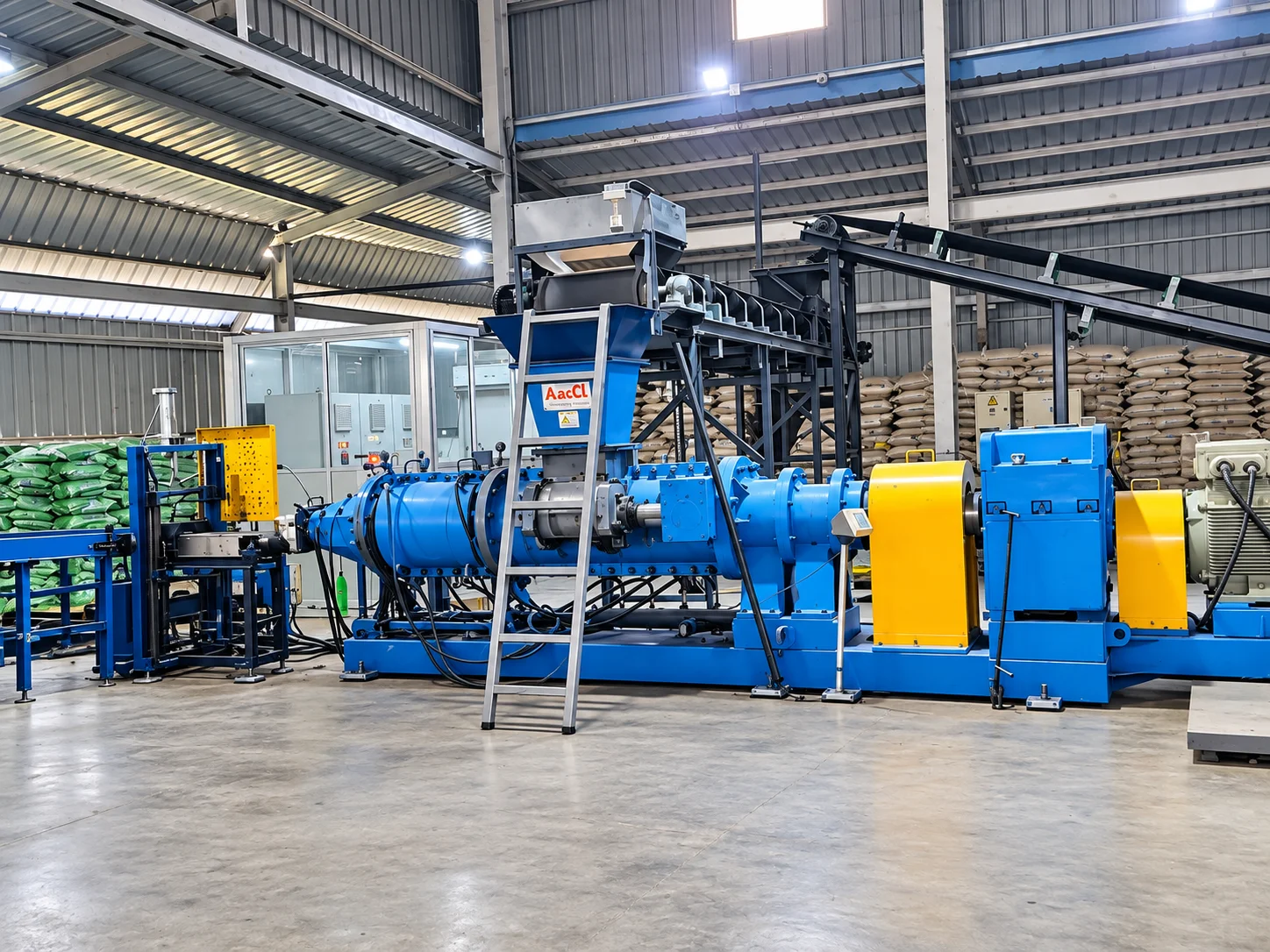 High-Torque Muller Mixing Line